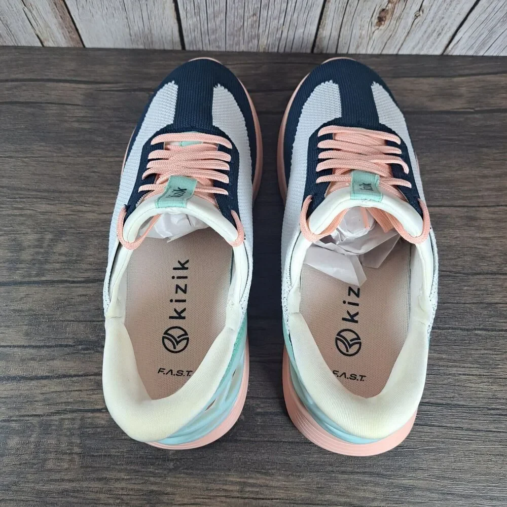 Kizik Athens Bahama Hands Free Women's Sz 9 Men's 7.5 Mesh Sneaker (GUC) - Picture 6 of 10